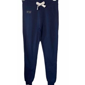 Miller Wendt Womens Navy Joggers Size XS Full Length